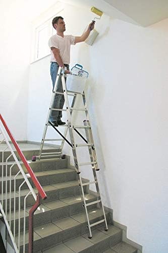 KRAUSE Corda VielzweckLeiter mit Treppenfunktion 3x10 Sprossen, 3x10 Sprossen