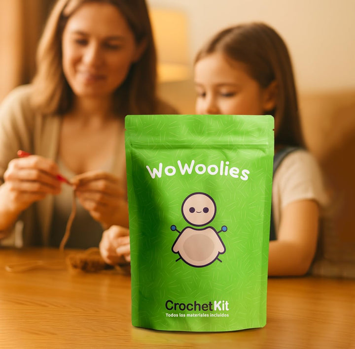 WoWoolies Amigurumi Teddy-Set – komplettes Häkel- und Häkelset | Schritt für Schritt Anleitung | ink