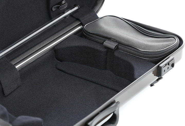 GEWA Violinkoffer AIR 2.1 braun hochglanz Made in Germany braun ohne zusätzlichen Seitengriff, braun