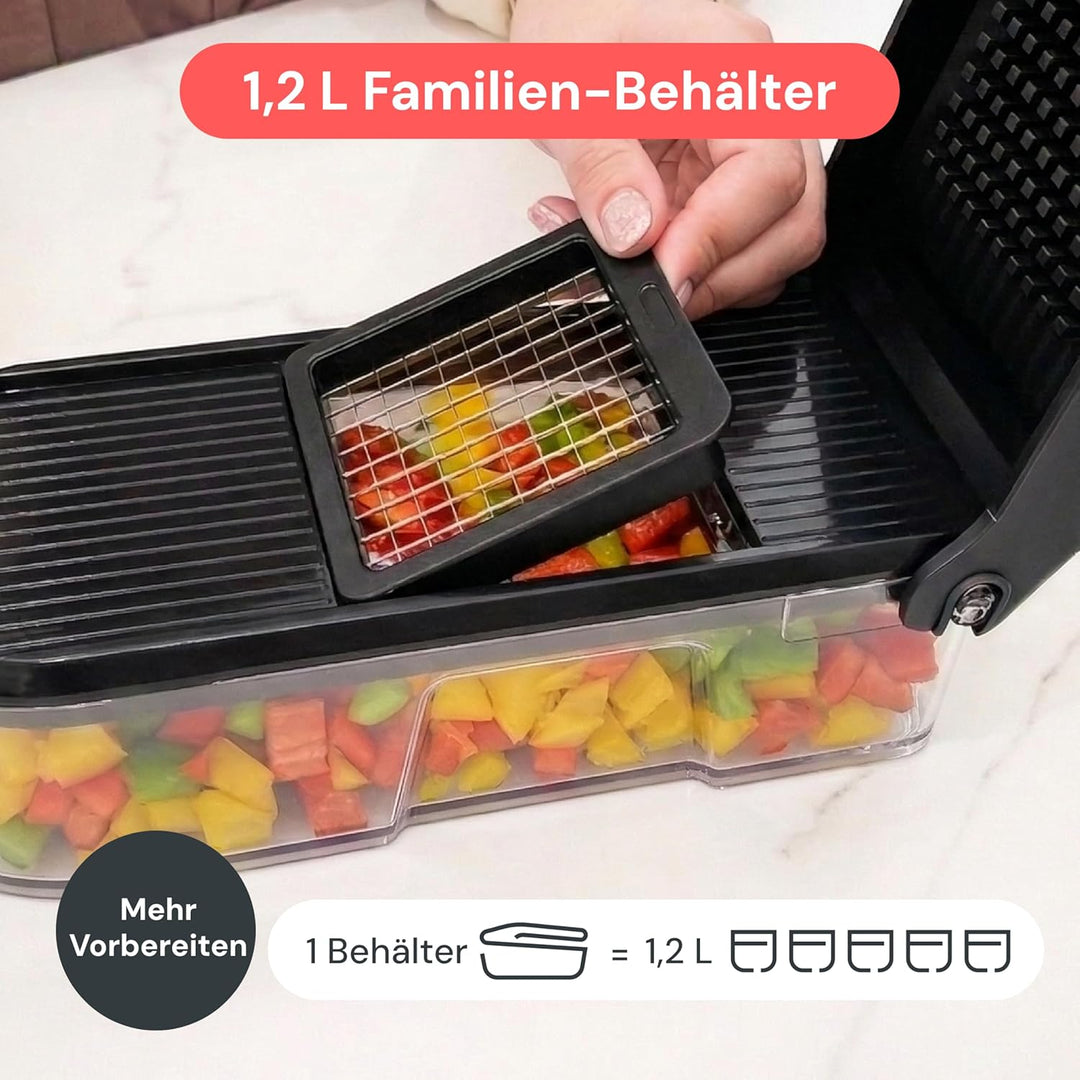 Gemüseschneider Mandoline Gemüsehobel - Gemüse Schneider Gurkenhobel Zwiebelschneider Kartoffelschne