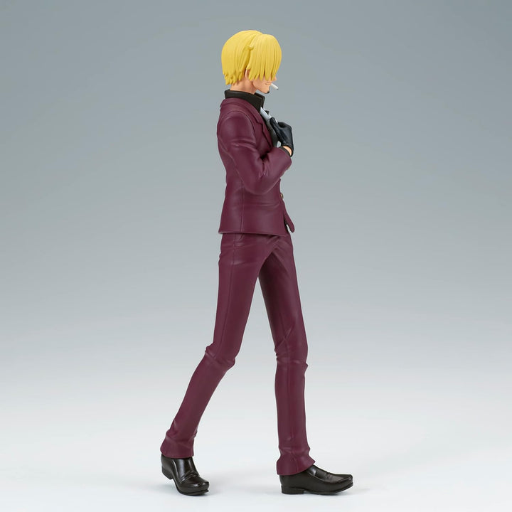 BANPRESTO Sanji One Piece Actionfigur The Shukko, 17 cm, Mehrfarbig BP88184