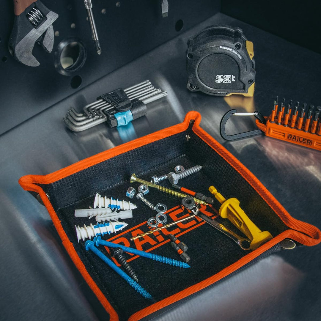 Railer MagMat Tablett | Premium magnetische Werkzeug- und Teileablage Langlebige, rutschfeste Magnet