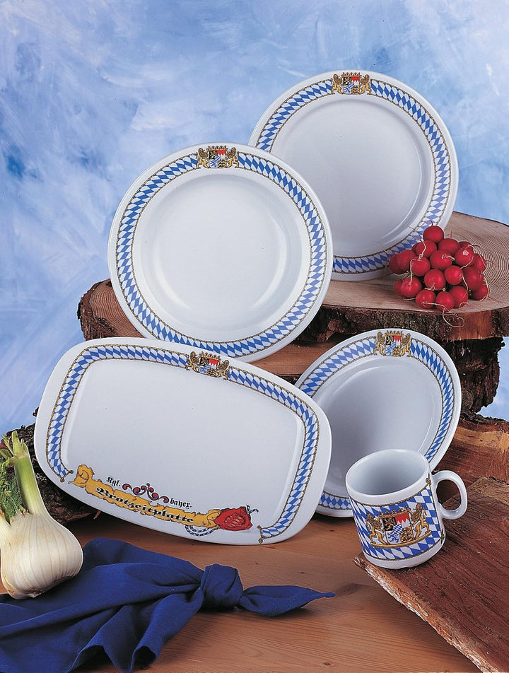 Terrine 19,3 cm Compact Compact Bayern 27110 4 Stück von Seltmann Weiden
