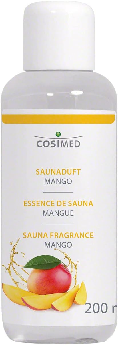 cosiMed Saunaduft Mango, Konzentrat, Saunaaufguss, Saunazubehör 200 ml, 200 ml
