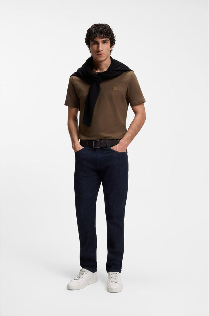 BOSS Herren H-Re.Maine Blaue Maine Regular-Fit Jeans aus bequemem Stretch-Denim 30W / 32L Dark Blue4