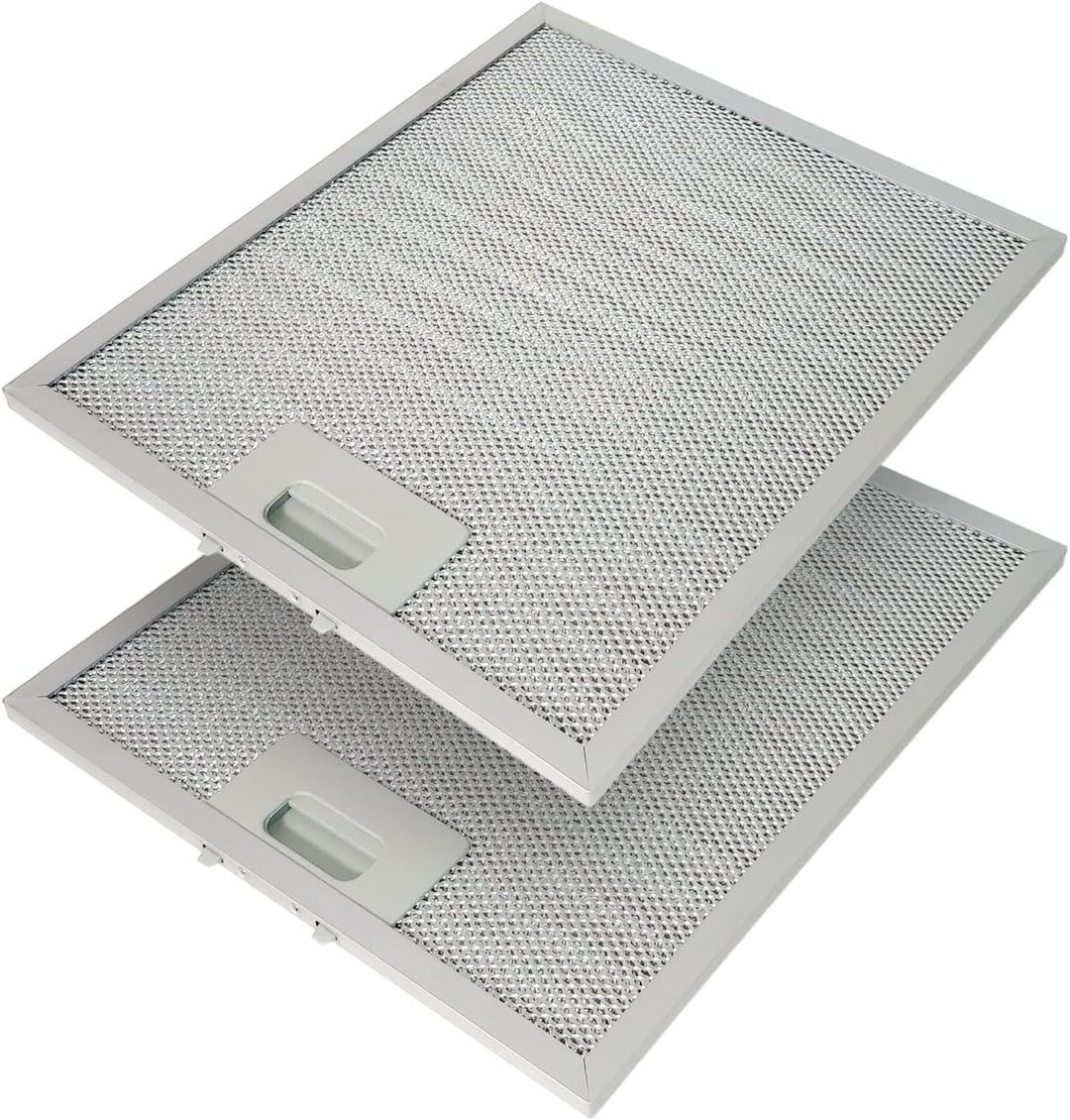 2x Metallfettfilter für Dunstabzugshaube 305x267mm Filtergitter für AEG Electrolux 405525042-9 40552