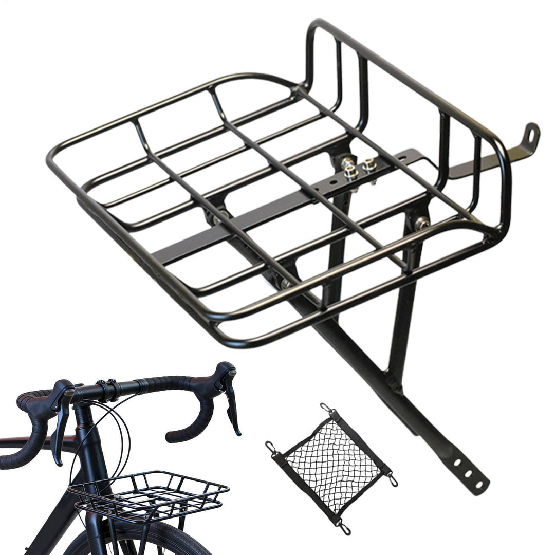 Fahrradgepäckträger für Rad - Stabiler Lastenbügel,Grosser Front-Fahrradkorb | für Biken und Fahrrad