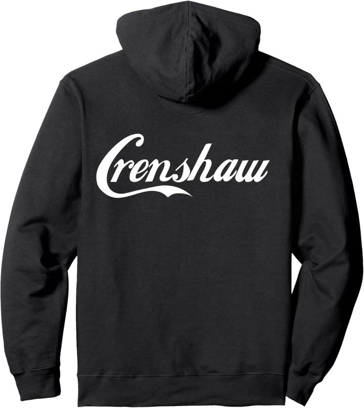 Crenshaw California L.A Gifts weisser Text Pullover Hoodie