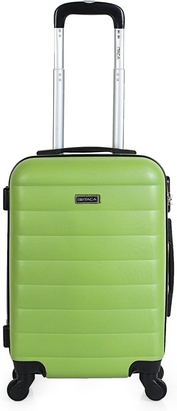ITACA - Trolley Handgepäck Cabin Trolley Koffer Reisekoffer Hartschalenkoffer mit Zahlenschloss - Ka