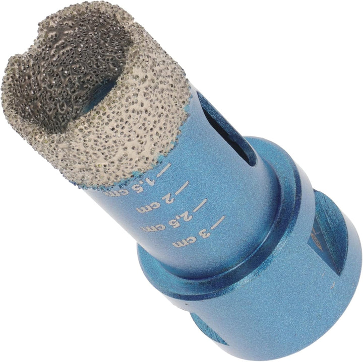 PRODIAMANT Diamant Bohrer Fliese 22mm x M14 trockenbohren von Fliese, Feinsteinzeug, Keramik, Naturs