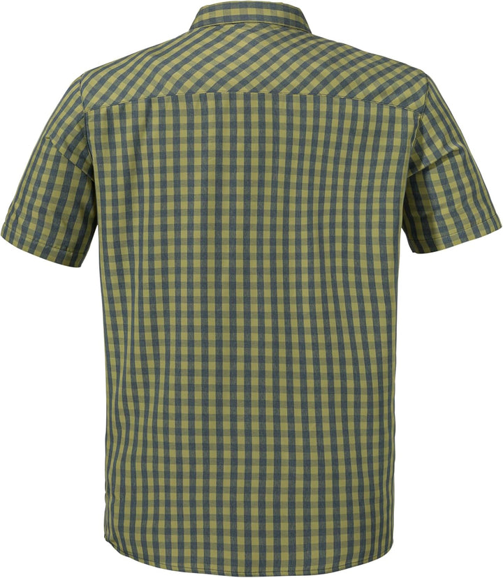 Schöffel Herren CIRC Shirt Style Dalfoss MNS, kreislauffähiges Kurzarm Hemd, nachhaltiges Wandershir