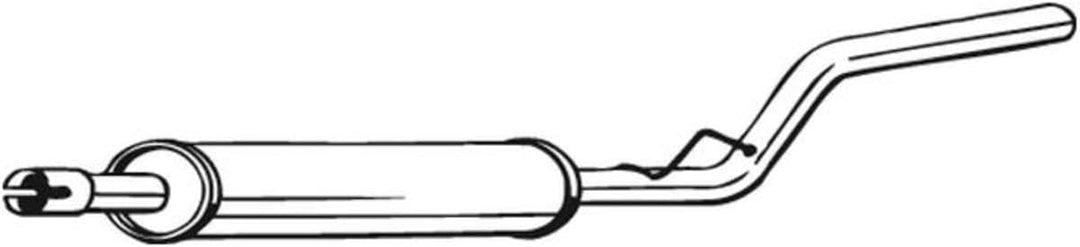 BOSAL 278-315 Mittelschalldämpfer