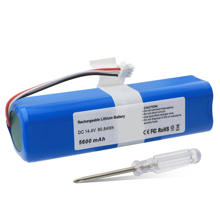 K KYUER 5600mAh Rechargeable Saugroboter Akku für HONITURE Q6/Q6 Pro AIRROBO T10+/T20+ Ultenic T10/T