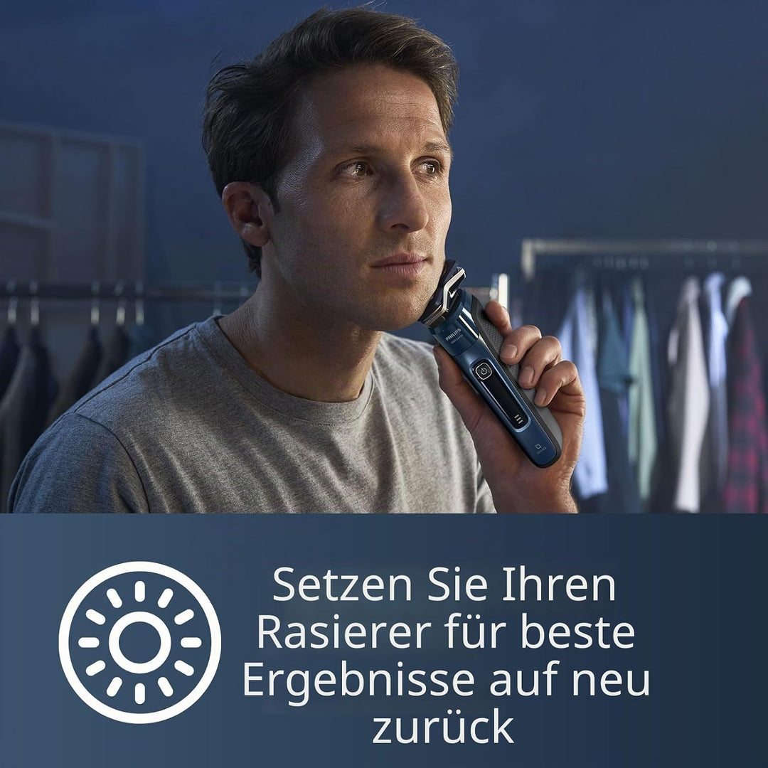 Philips Ersatzscherkopf für elektrische Rasierer der Series 7000 & 5000 (Modell SH71/50) Ersatzscher