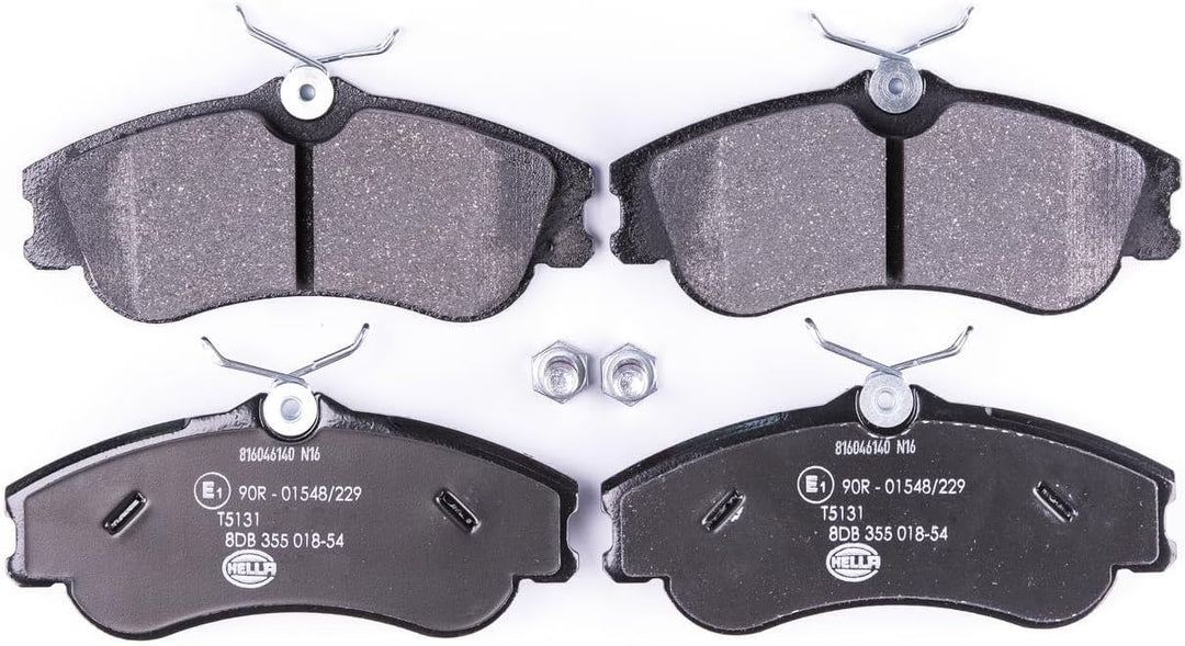 HELLA PAGID 8DB 355 018-541 Bremsbelagsatz - T5131 - Dicke/Stärke: 19.3mm - Bremssystem: Lucas - nic