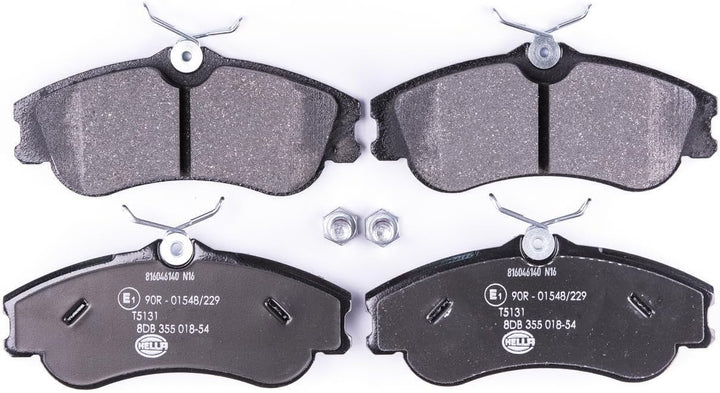HELLA PAGID 8DB 355 018-541 Bremsbelagsatz - T5131 - Dicke/Stärke: 19.3mm - Bremssystem: Lucas - nic