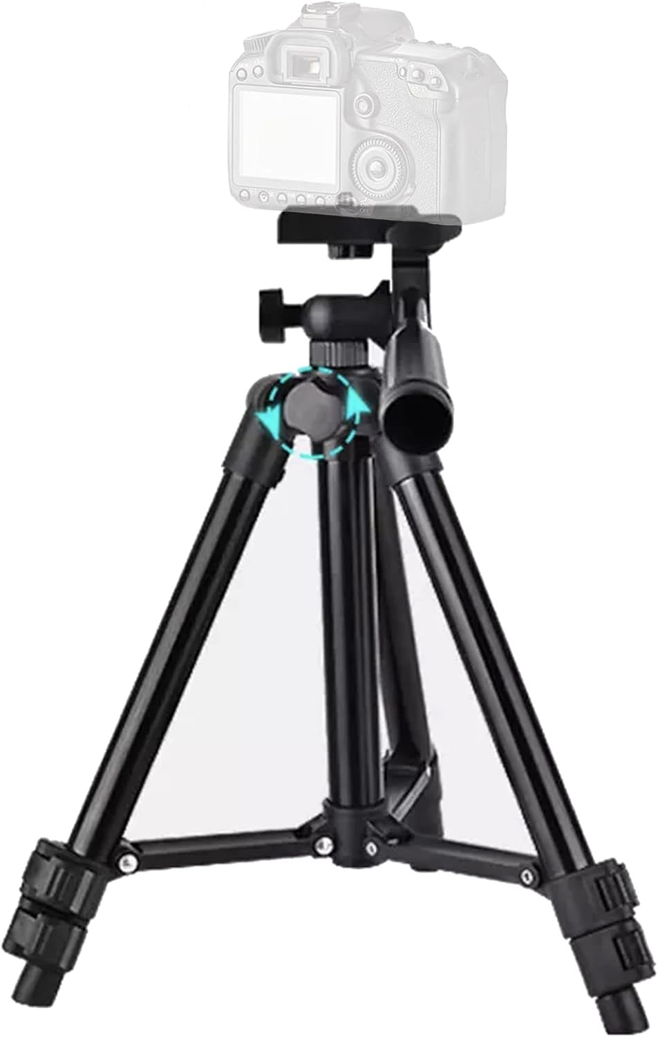 TronicXL 30-60cm Tripod Tisch Stativ für Kamera höhenverstellbar I DSLR I Webcam I Kamerastativ komp