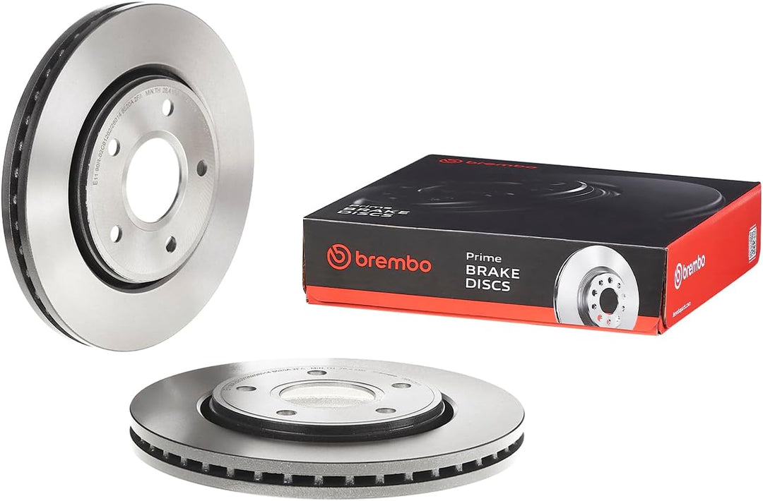 Brembo 09.N125.11 Vordere Bremsscheibe mit UV Lackierung, Anzahl 2