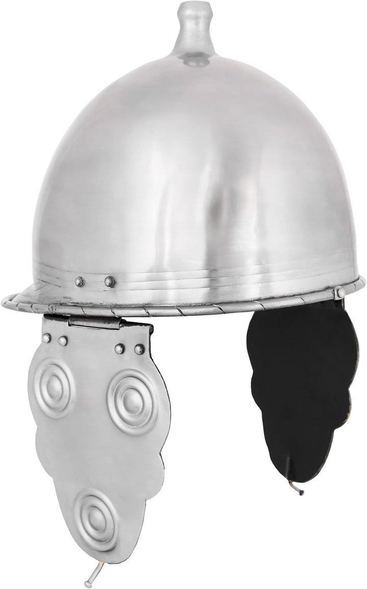 Keltischer Helm Montefortino, Stahl schaukampftauglich Ritterhelm LARP Wikinger