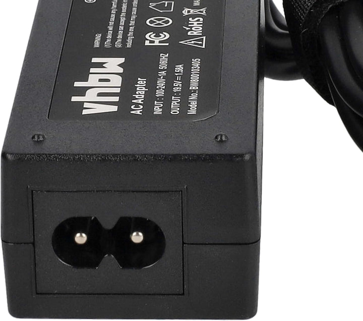 vhbw 110-220V Netzteil Ladegerät (19V, 1.58A) kompatibel mit Acer Aspire One AOA110-1982, AOA110-199