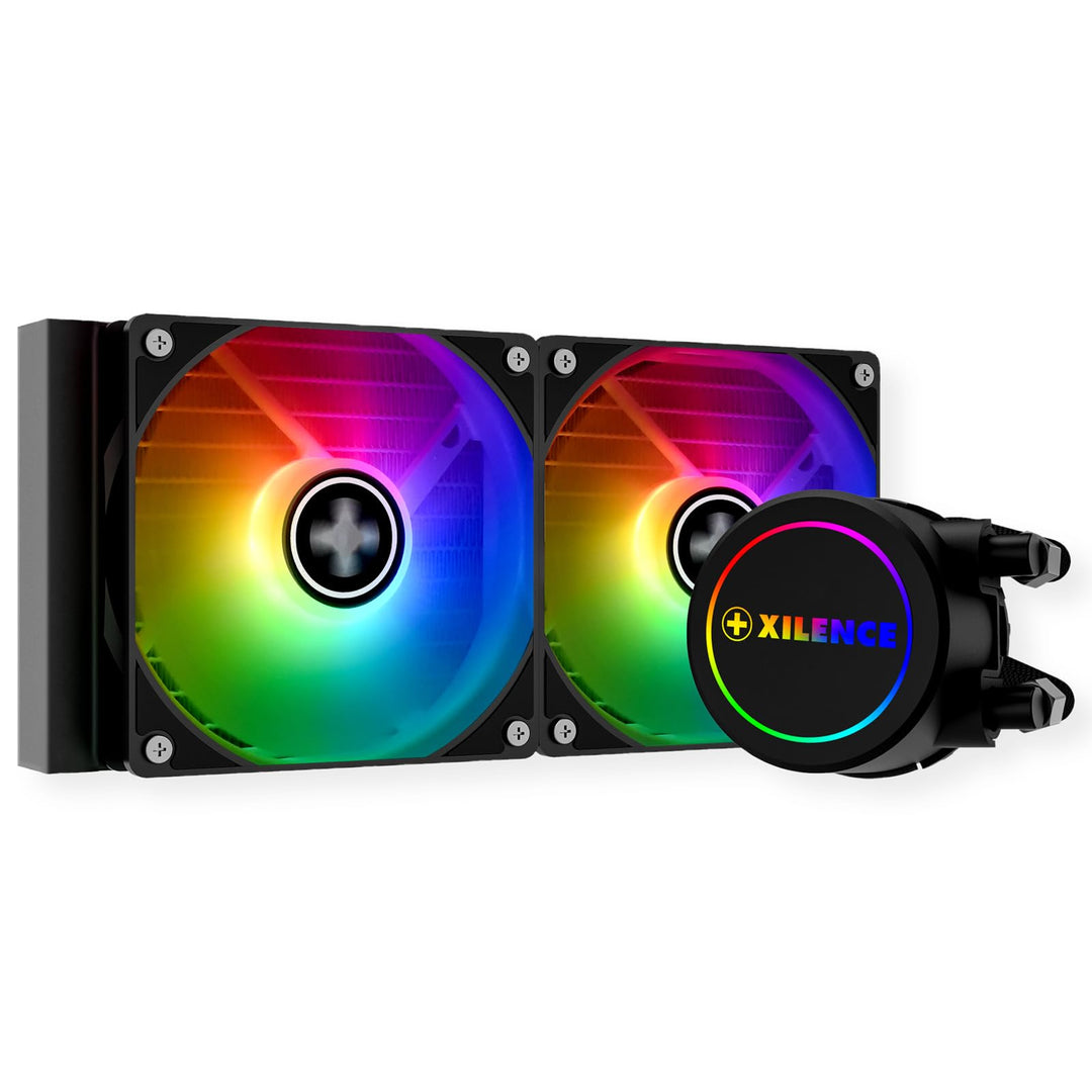 Xilence LQ240.ARGB AMD und Intel 240mm AiO Wasserkühlung, AM5/AM4, LGA 1700/2066/2011/1151/1150/1155