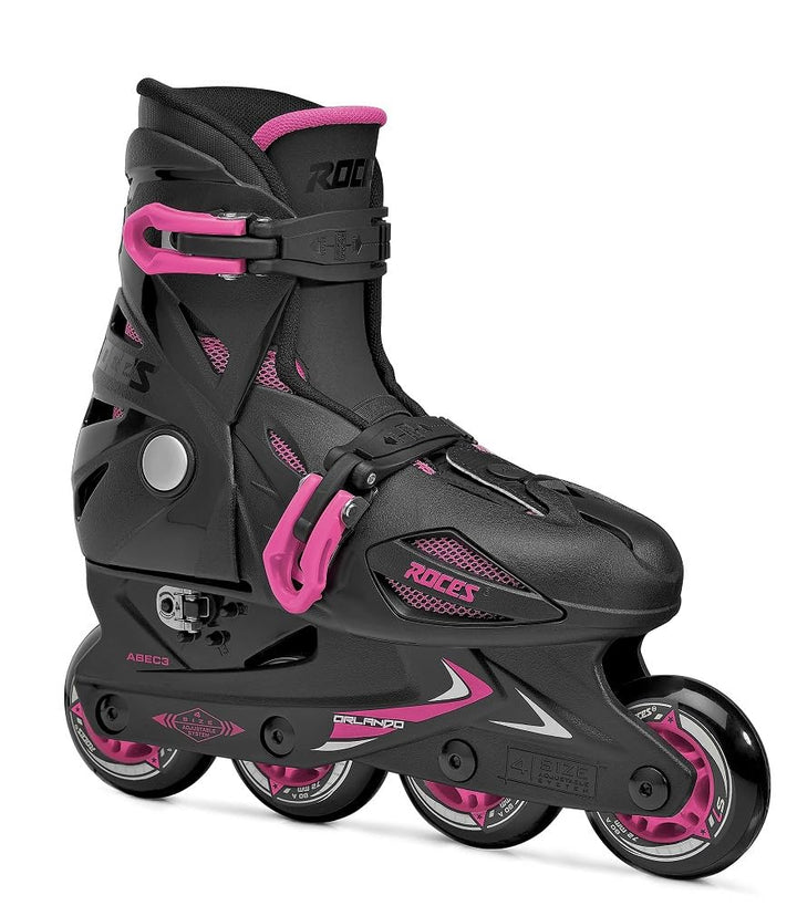 Roces Kinder Inline-skates Orlando 3 30-35 black-pink, 30-35 black-pink