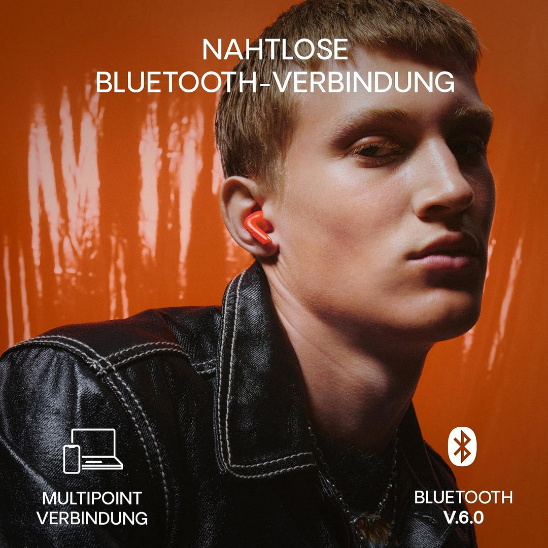 Urbanista Kabellose Bluetooth Kopfhörer In Ear, Noise Cancelling InEar und Multipoint-Verbindung, 32