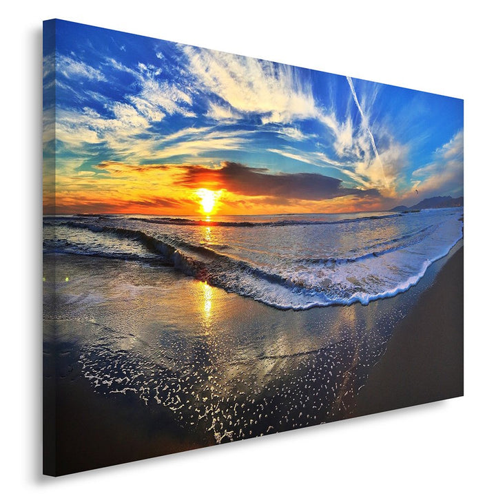 Feeby. Wandbild - 1 Teilig - 50x70 cm, Leinwand Bild Leinwandbilder Bilder Wandbilder Kunstdruck, ME