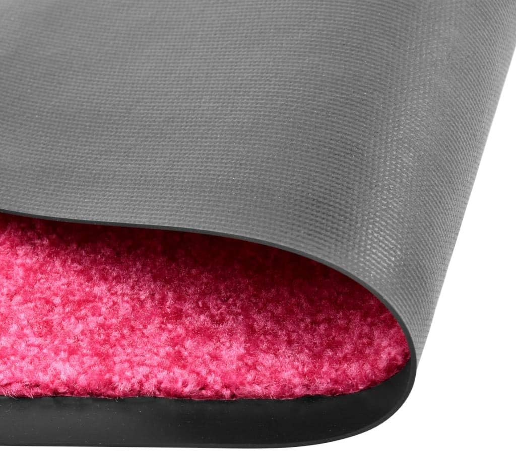 vidaXL Fussmatte Waschbar Schmutzfangmatte Türmatte Fussabtreter Schmutzmatte Schmutzfangläufer Saub