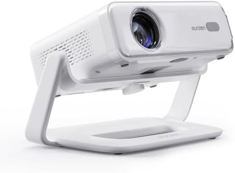 Aurzen Eazze D1 Smart Beamer und 180° Verstellbarer Projektor-Ständer im Bundle – Heimkino-bereit, k