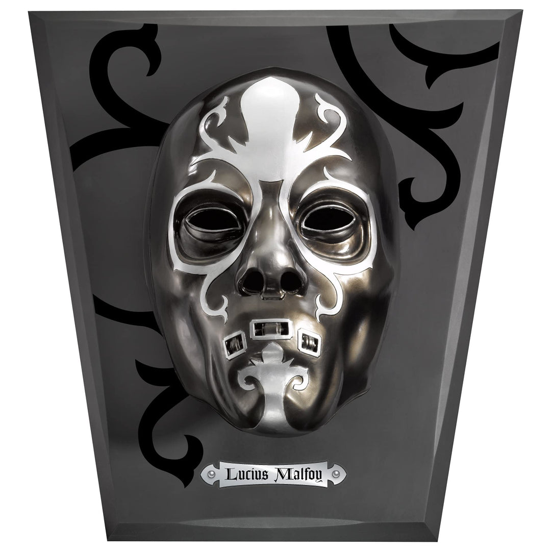 The Noble Collection Lucius Malfoys Lifesize Deatheater Mask.