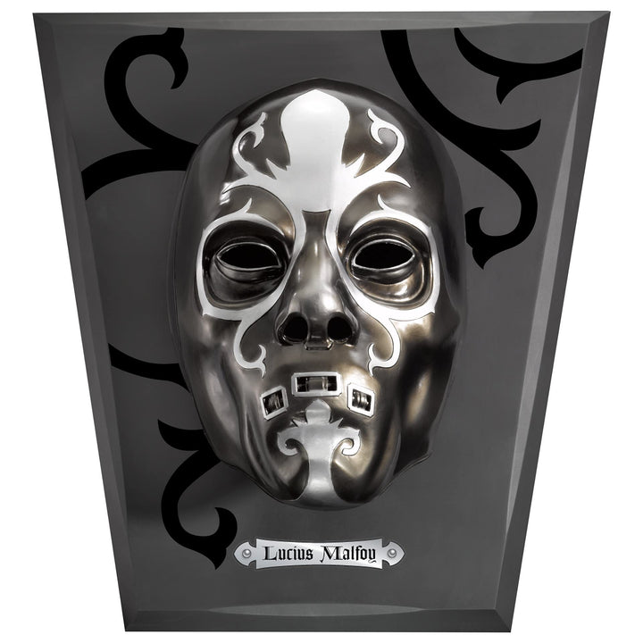 The Noble Collection Lucius Malfoys Lifesize Deatheater Mask.