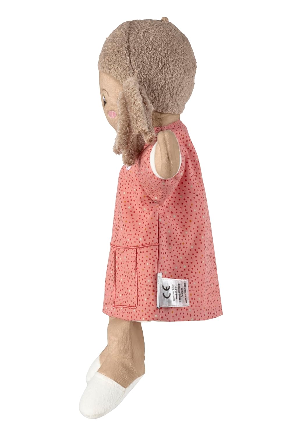 Sterntaler Handpuppe Krankenschwester mit Zöpfen - weiches Kinder Spielzeug zum Puppentheater, Erzäh
