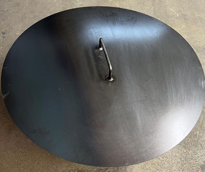 SOUK ONE Deckel für Feuerschale Ø 80 cm - Feuerstelle Deckel für den Garten, Deckel für Feuerschalen