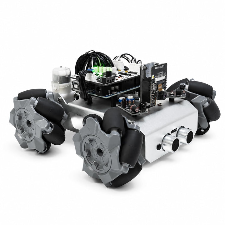 SUNFOUNDER Smart Robot Car Kit Kompatibel mit Arduino UNO R3, 4WD Omnidirektionale Bewegung, FPV, ES