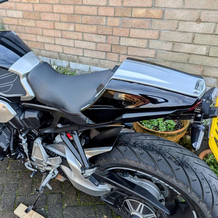 Midimttop Motorrad Hinterer Beifahrer Sozius Sitz bezug Heck verkleidung Verkleidung Kompatibel mit