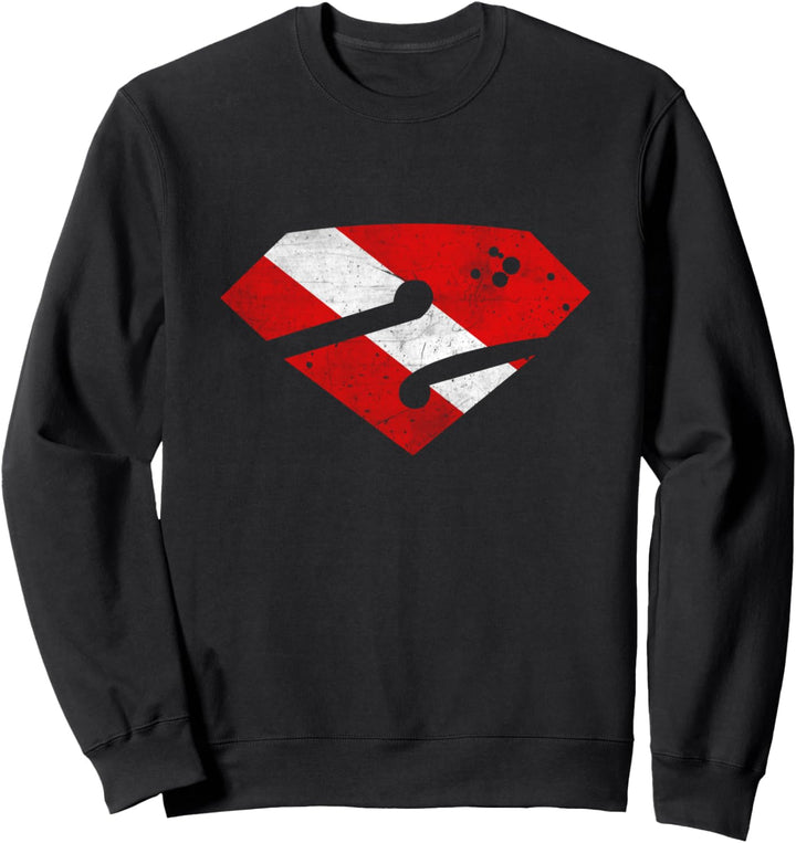 Höhlen-Tauchhöhle Freitauchapnoe Meer Sweatshirt