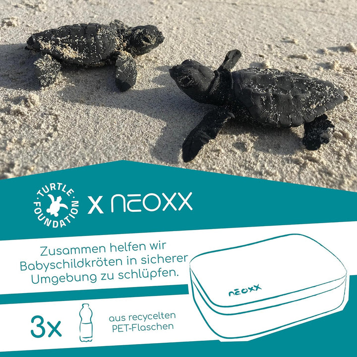 neoxx - Schlamperbox Dunk Candy Party – Platz für EIN Geodreieck – Stifte Flap mit 26 Stifteschlaufe