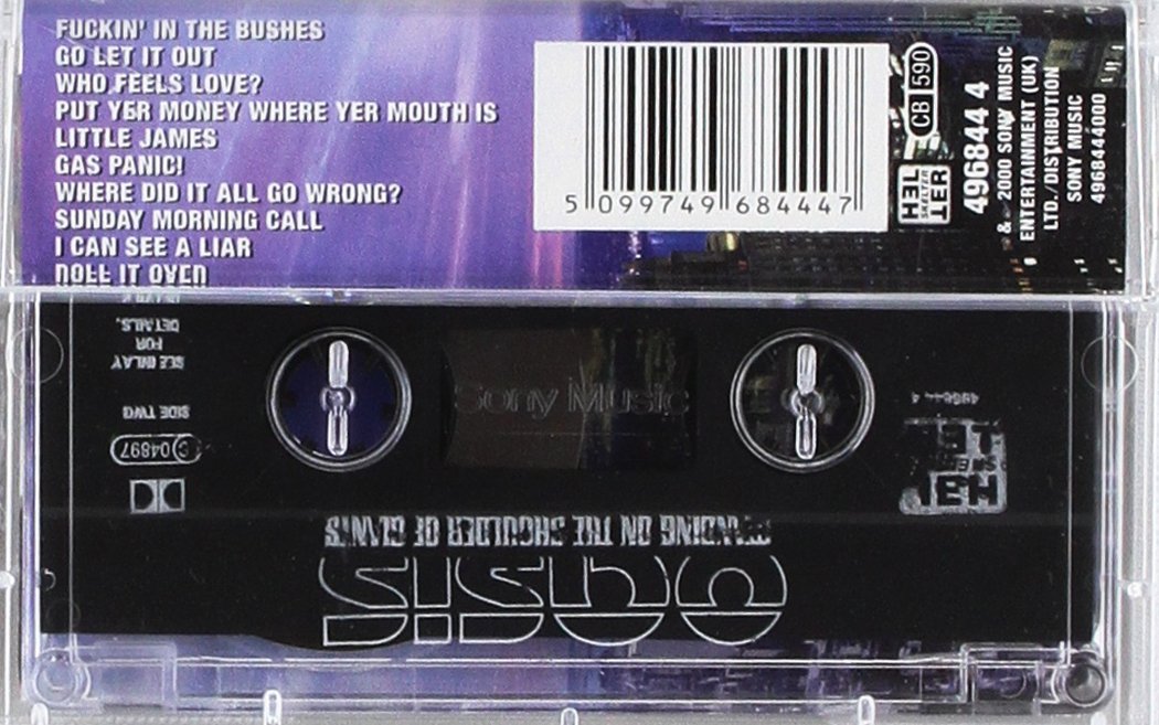 Standing On The Shoulder Of Giants, Audio, Kassette