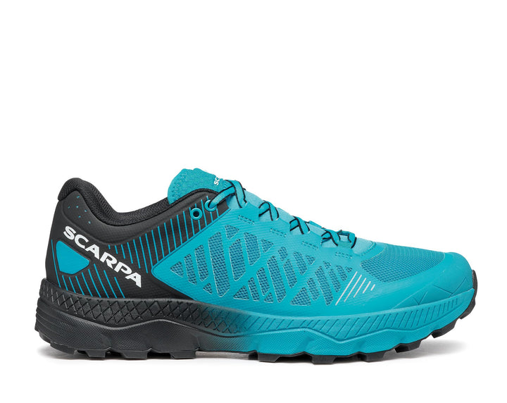 Scarpa Herren Spin Ultra Schuhe Trailrunningschuhe 46,5 (11,5 UK) Azure Black, 46,5 (11,5 UK) Azure