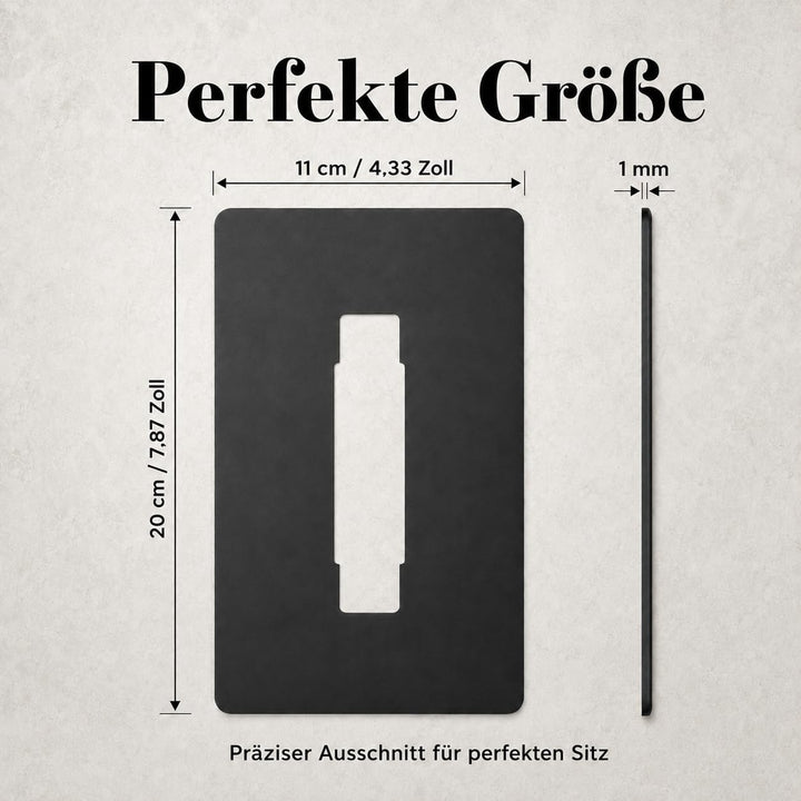 Blende Klingelschild für Eufy Video Doorbell E340 S220 C30 & C31 – Türklingel ZubehörI I Türstation