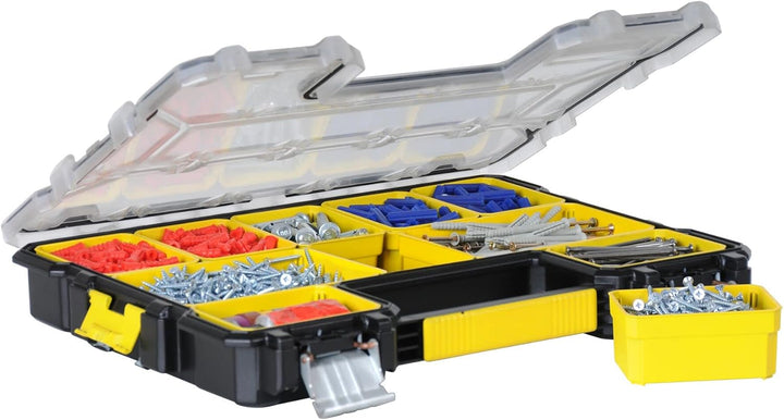 Stanley FatMax Werkzeug-Profi-Organizer (44,6 x 7,4 x 35,7 cm, Organizer mit herausnehmbaren Boxen u