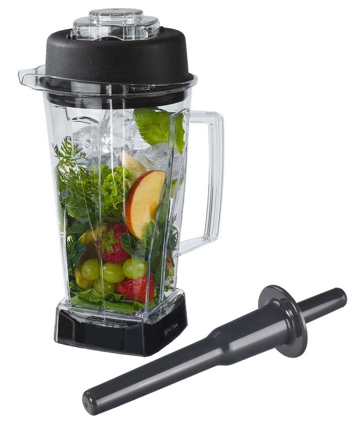 2 Ltr. Ersatzbehälter Behälter geeignet für den vitamix tnc 5200 inkl. Schneidemesser, Stössel und D