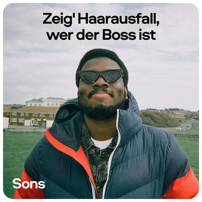 Sons Minoxidil 5% Lösung zur äusseren Anwendung, Haarwuchs & Verdichtung, Bei Haarausfall & lichtem