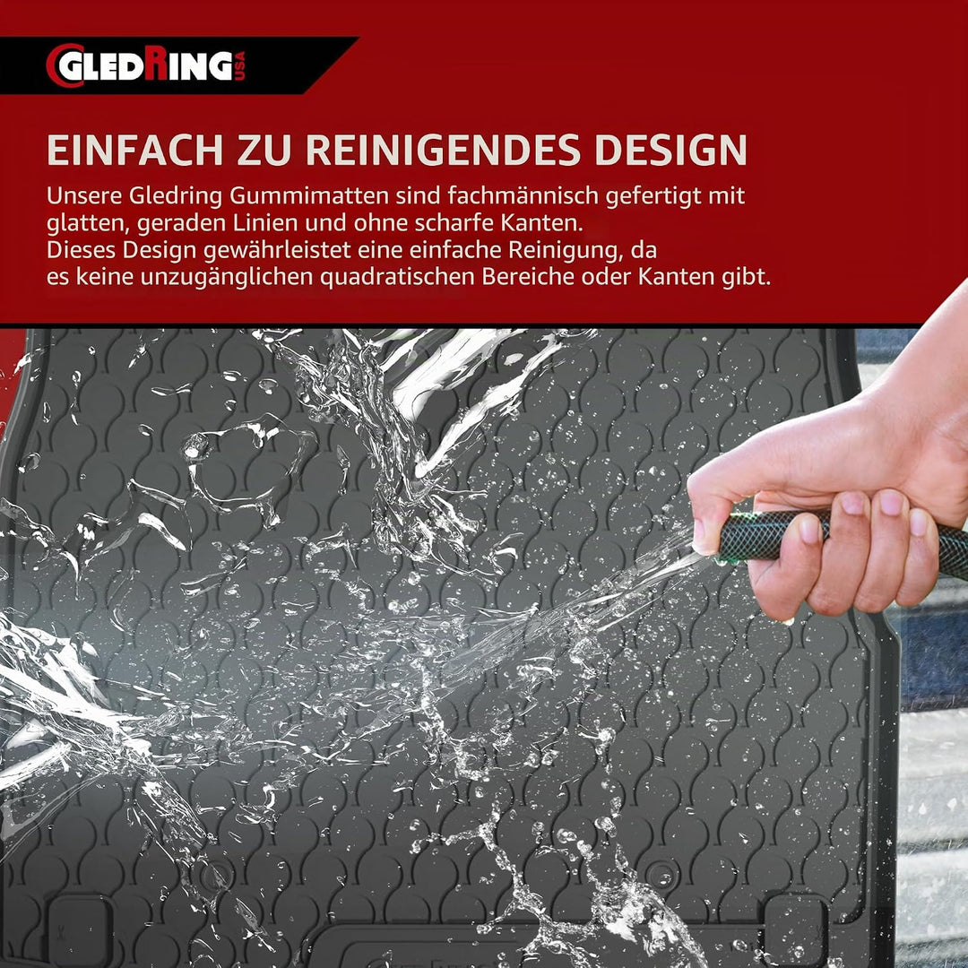 Rubbasol (Gummi) Kofferraumwanne kompatibel mit Mercedes GLC (X253) 2015-