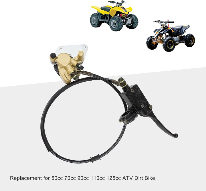 GOOFIT 800mm Vordere Scheibenbremse Assy Ersatz für 50cc 70cc 90cc 110cc 125cc Dirtbike