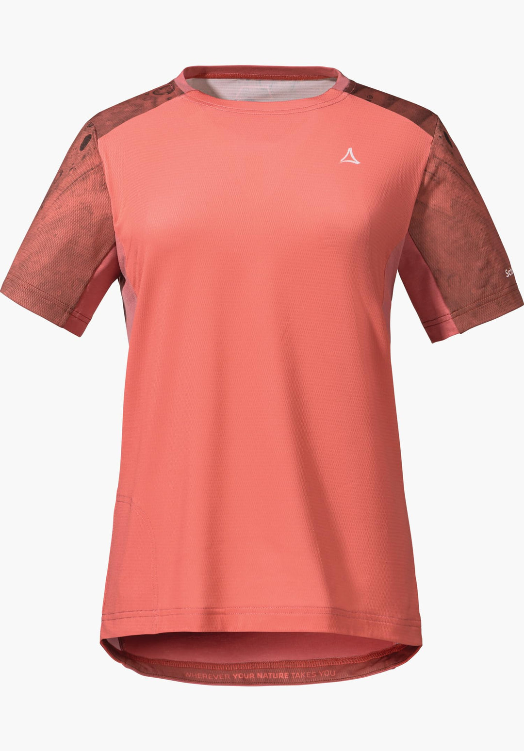 Schöffel Damen Shirt Valbella L, atmungsaktives Radtrikot, schnell trocknendes Funktionsshirt mit 4-