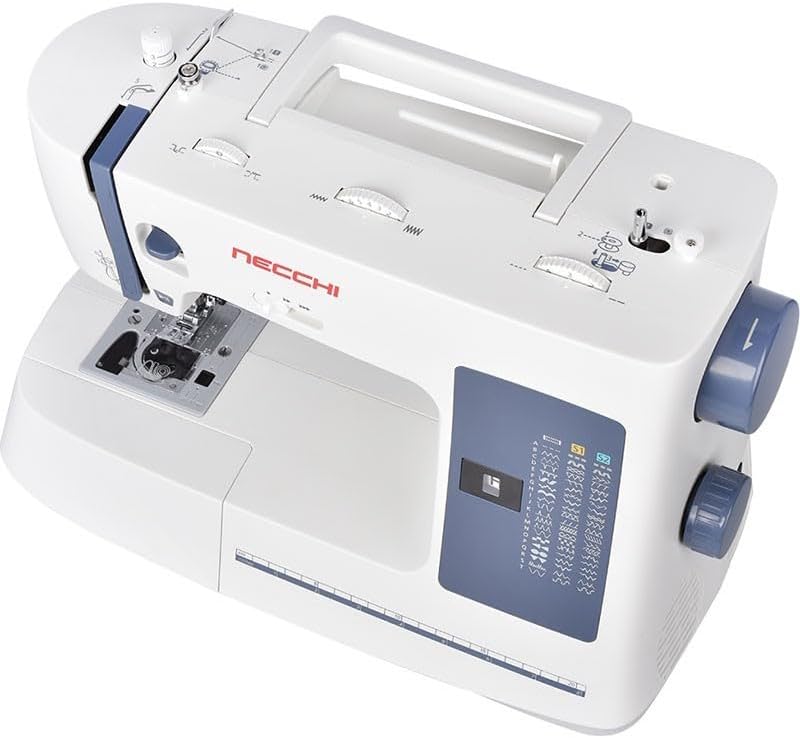 Necchi NC-59QD Computernähmaschine | 59 Stiche & 1-Step Knopfloch | Start/Stop & Geschwindigkeitsreg