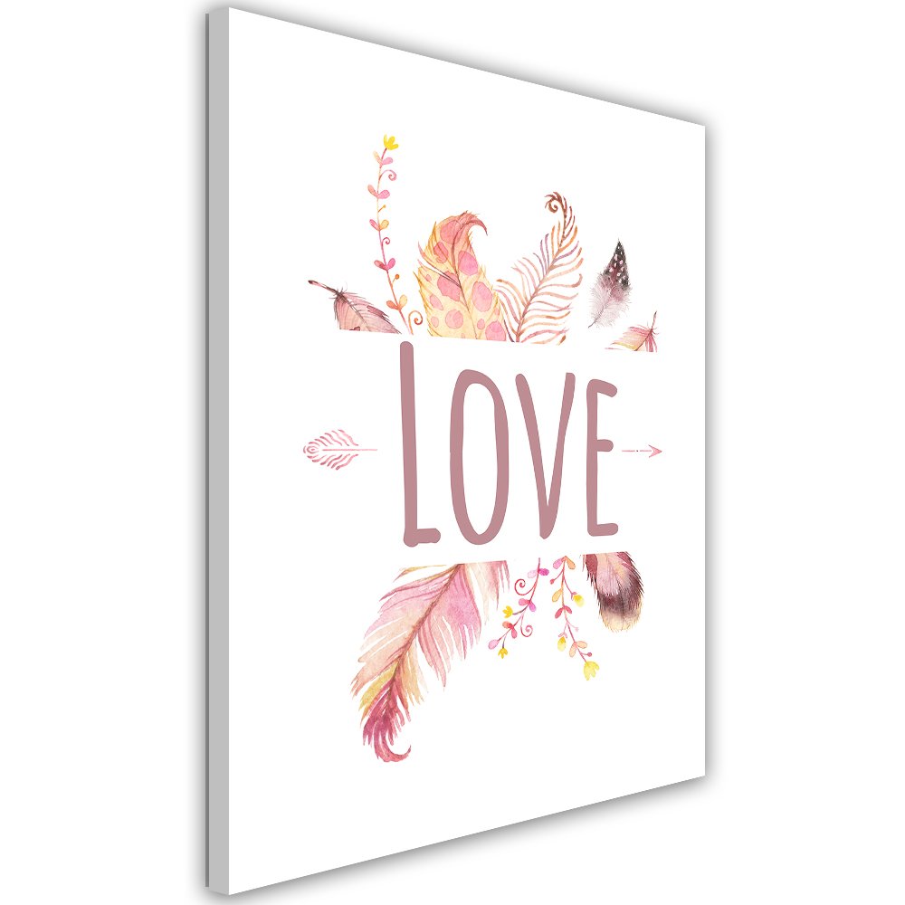 Feeby Frames. Wandbild - 1 Teilig - 80x120 cm, Leinwand Bild Leinwandbilder Bilder Wandbilder Kunstd