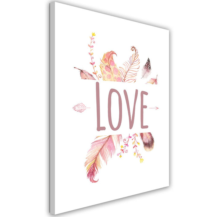Feeby Frames. Wandbild - 1 Teilig - 80x120 cm, Leinwand Bild Leinwandbilder Bilder Wandbilder Kunstd